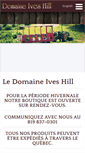 Mobile Screenshot of domaineiveshill.com